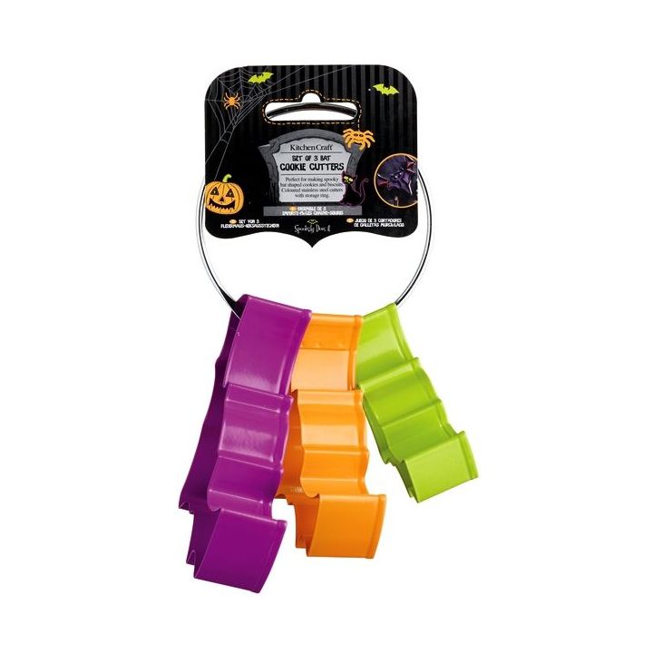 Set 3 Cookie Cutters "Bat"