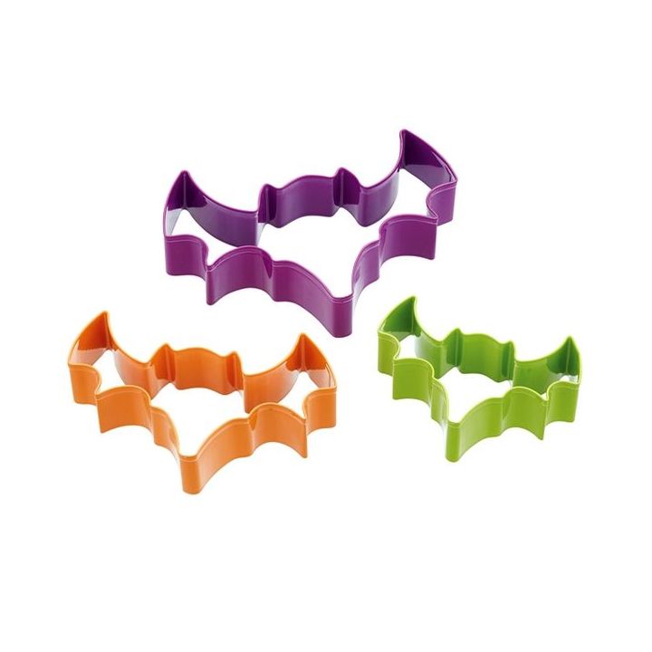 3 Cookie Cutters "Bat"