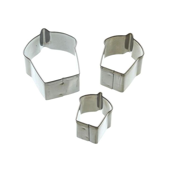 Set de 3 cortadores "Cupcake"