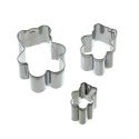 Set 3 Cookie Cutters "Bear"