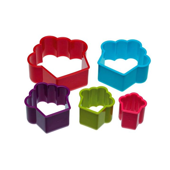 Set de 5 emporte-pièces "Cupcake"