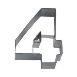 Cookie Cutter "Number 4"