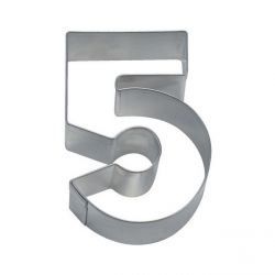 Cookie Cutter "Number 5"
