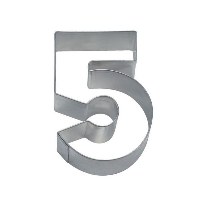 Cookie Cutter "Number 5"