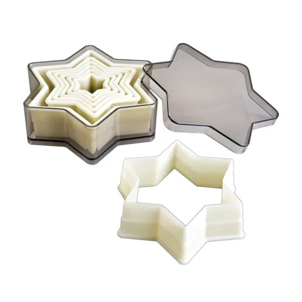 Set 6 Cookie Cutters "Star Plain" Set 6 Cookie Cutters "Star Plain"