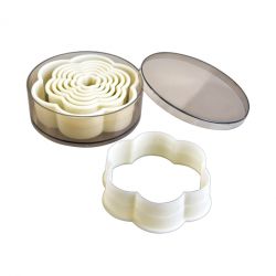 Set 8 Cookie Cutters "Flower Plain"