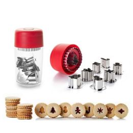 Set de 8 emporte-pièces Linzer "Noël"