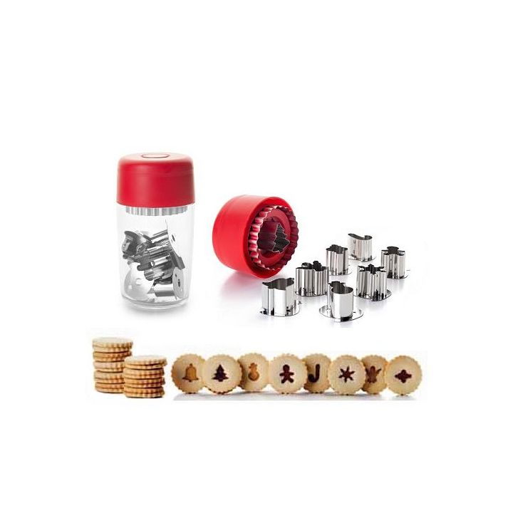 Set de 8 cortadores Linzer "Navidad"
