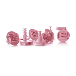 Set de 10 cortadores con expulsor "Números"