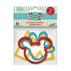 5 Cookie Cutters "Mickey"