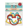 5 Cookie Cutters "Mickey"