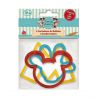 5 Cookie Cutters "Mickey"