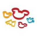 Set 5 Cookie Cutters "Mickey"