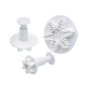 Set 3 Plunger Cutters "Snowflake"