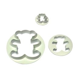 Set de 3 emporte-pièces "Petit Ourson"