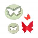 Set 2 Cookie Cutters "Butterfly"