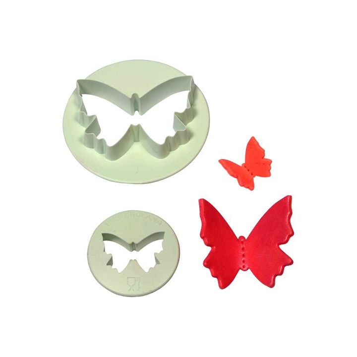 Set 2 Cookie Cutters "Butterfly"