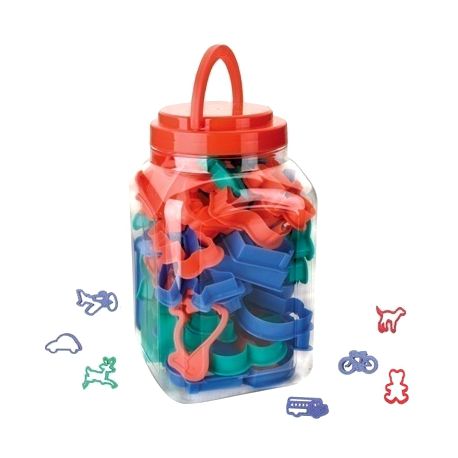 Set 40 Cookie Cutters "Animals & Vehicles"