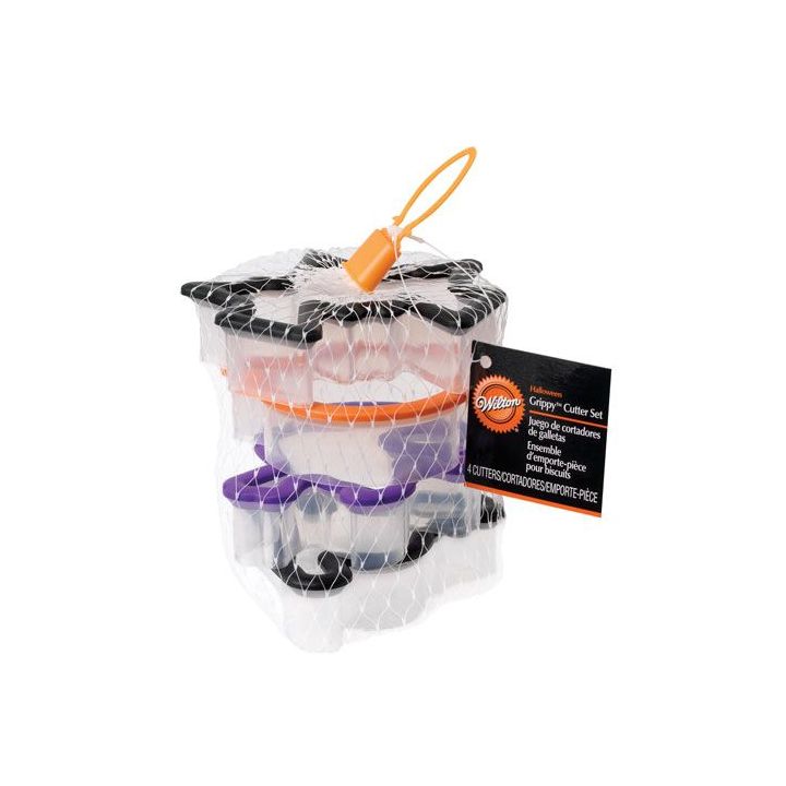 4 Cookie Cutters "Halloween"