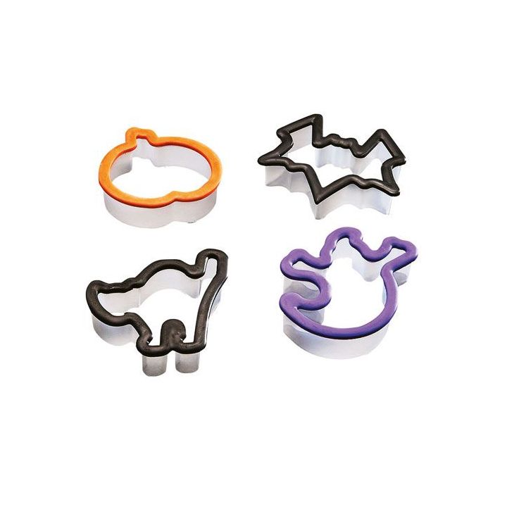 Set 4 Cookie Cutters "Halloween"