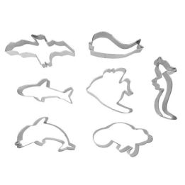 Set de 7 emporte-pièces "Les Animaux Marins"