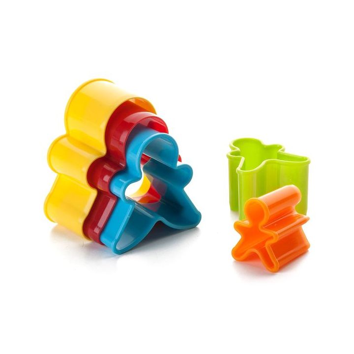Set 5 Cookie Cutters "Gingerbread Man"