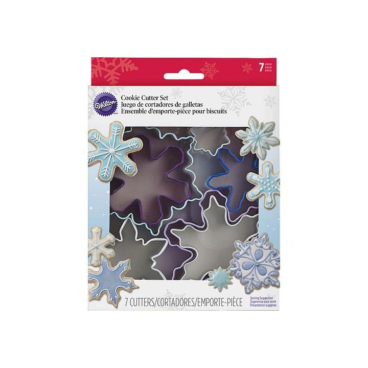 7 Cookie Cutters "Snowflake"