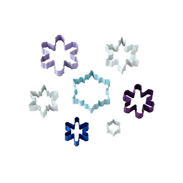 Set 7 Cookie Cutters "Snowflake"