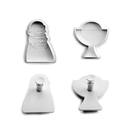 Set 2 Plunger Cutters "Communion"