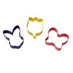 Set 3 Cookie Cutters "Spring"