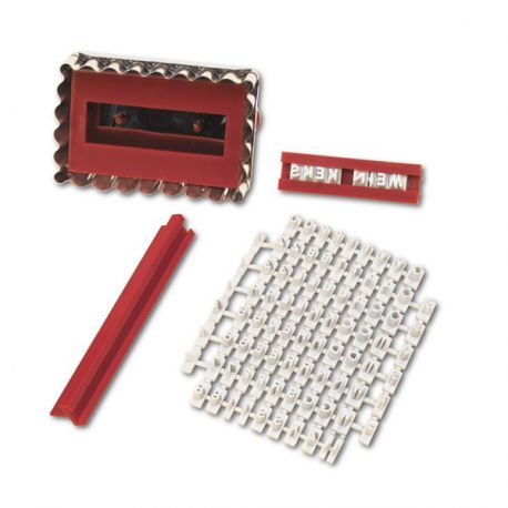 Cookie Text Stamp "Brigitte Keks" Cookie Text Stamp "Brigitte Keks"