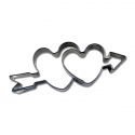 Cookie Cutter "Double Heart"