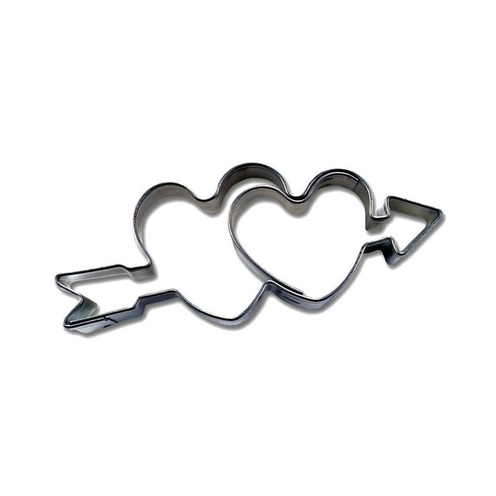 Cookie Cutter "Double Heart"