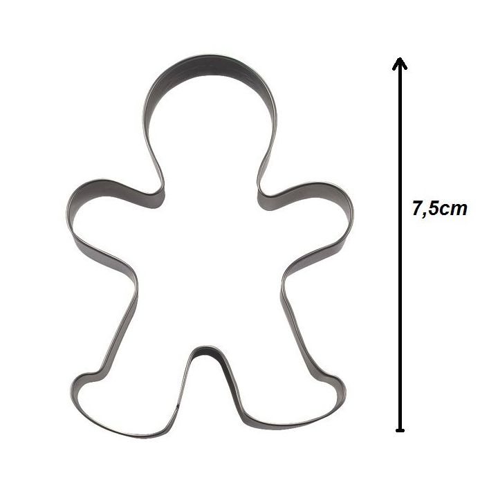 Cortador "Hombre de jengibre" - 7,5cm