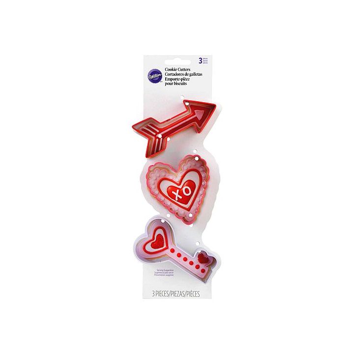 3 cortadores "San Valentin"