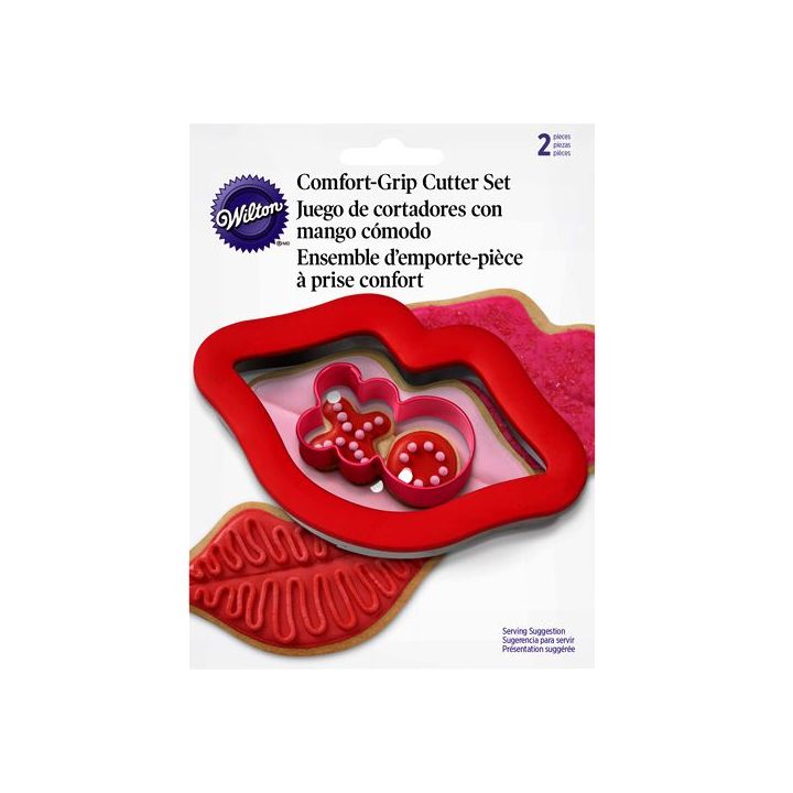 2 emporte-pièces "Baiser"