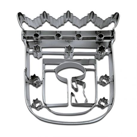 Cookie Cutter "Coat of Arms of Madrid"