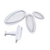 Set 3 Plunger Cutters "Long Leaf"