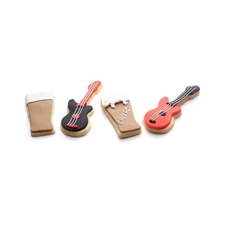 Cookie Cutter "Guitar" - 12cm