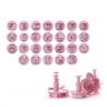 Set de 26 découpoirs à poussoir "Lettres"