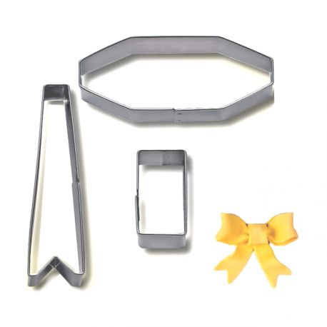 Cookie Cutter "Bow" - 3 pieces