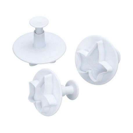 Set 3 Plunger Cutters "Ivy"