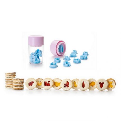 Set de 10 emporte-pièces Linzer "Bébé" Set de 10 emporte-pièces Linzer "Bébé"