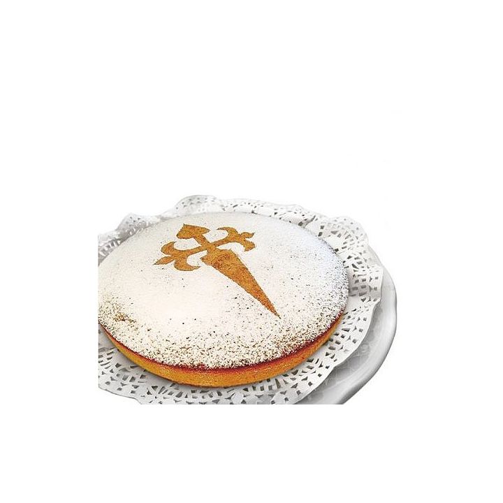 Pochoir à gâteau "Croix de Saint-Jacques" - IBILI