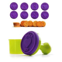Cortador + 8 sellos para galletas
