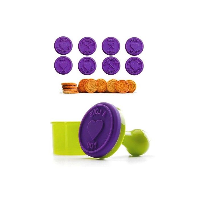 Découpoir + 8 tampons à biscuit