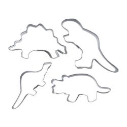 Set 4 Cookie Cutters "Dinosaur"