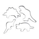 Set 4 Cookie Cutters "Dinosaur"