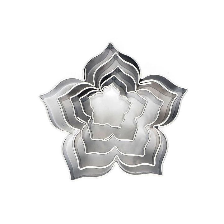 Set de 5 emporte-pièces "Lys"