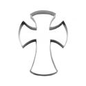 Cookie Cutter "Rounded Cross"